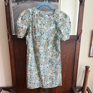 Paul & Joe Sister Rosalie Size 38 Forest Critter colorful Dress